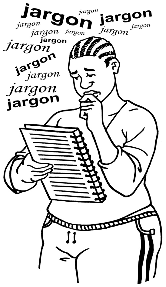 info jargon bad